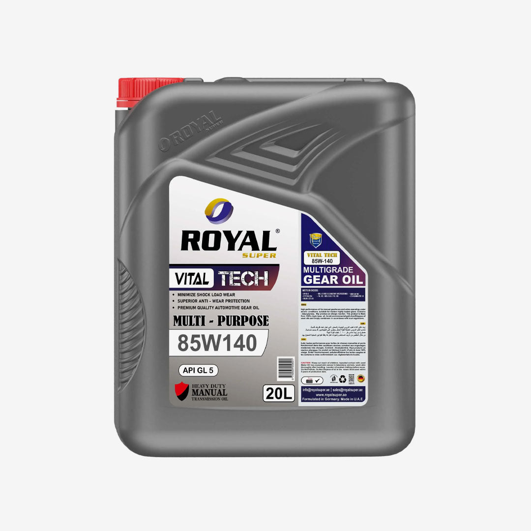 85W-140 API GL 5 – 20 لتر