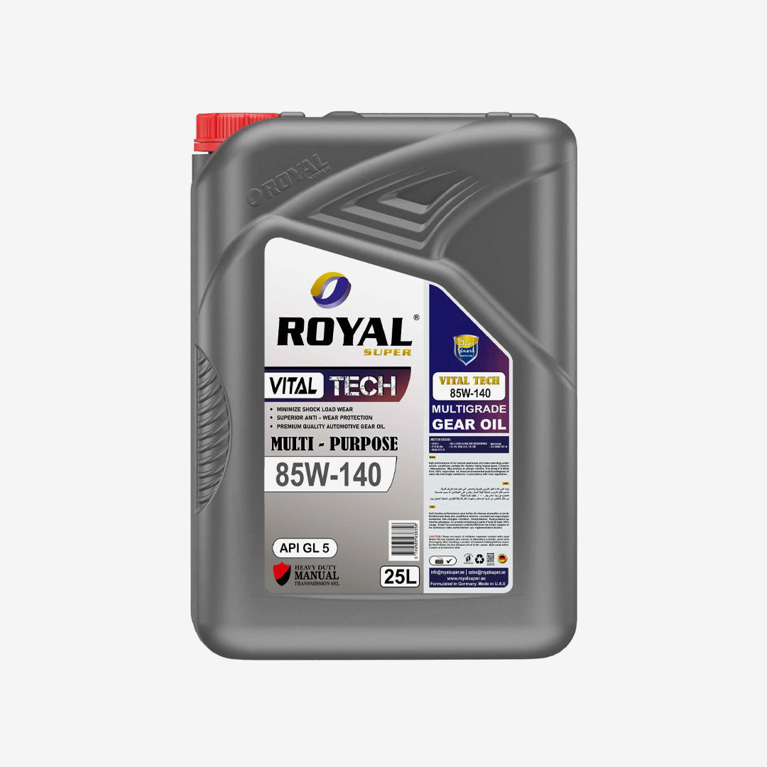 85W-140 API GL 5 – 25 لتر